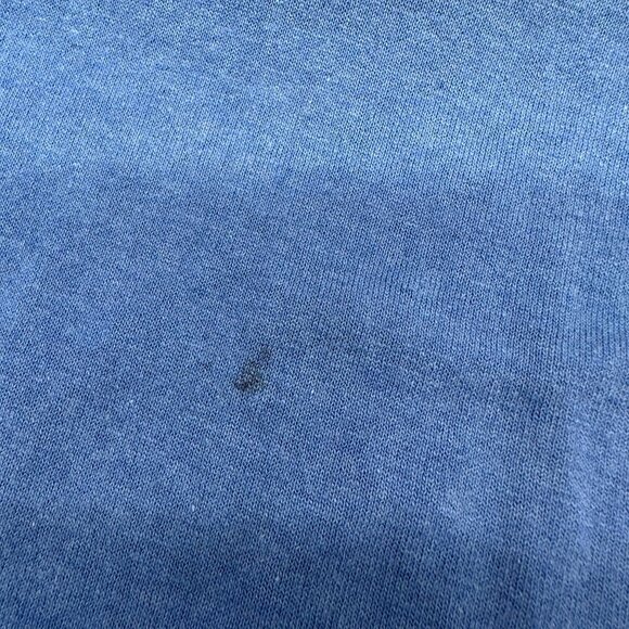 Vintage US Marine Corp T Shirt Large Velva Sheen USA Blue 80s Single Stitch READ - Picture 9 of 12